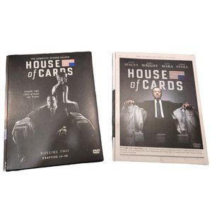 House Of Cards Complete Seasons 1 & 2 TV Show DVD Set Mini Series